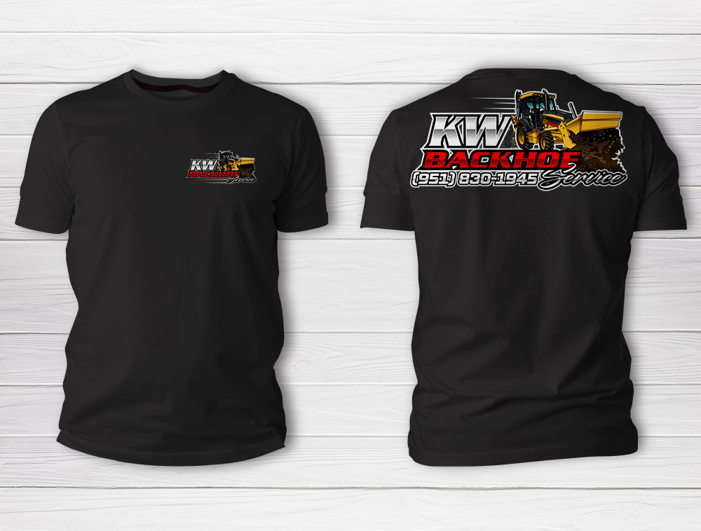 KW Backhoe Service logo design by Niqnish