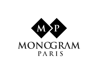 MONOGRAM Paris logo design by pel4ngi