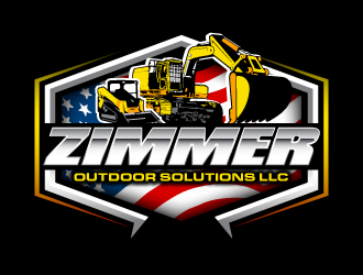 Zimmer outdoor solutions llc logo design by PRN123