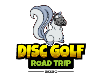 Disc Golf Road Trip logo design by pollo