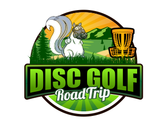 Disc Golf Road Trip logo design by Girly