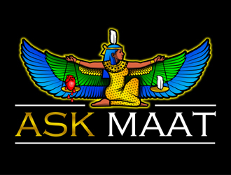 Ask Maat logo design by MAXR