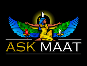 Ask Maat logo design by MAXR