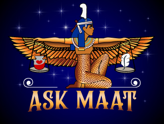 Ask Maat logo design by LucidSketch