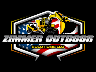 Zimmer outdoor solutions llc logo design by PRN123