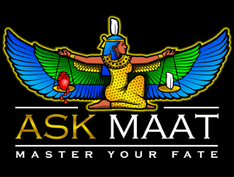 Ask Maat logo design by MAXR