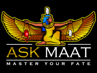 Ask Maat logo design by MAXR