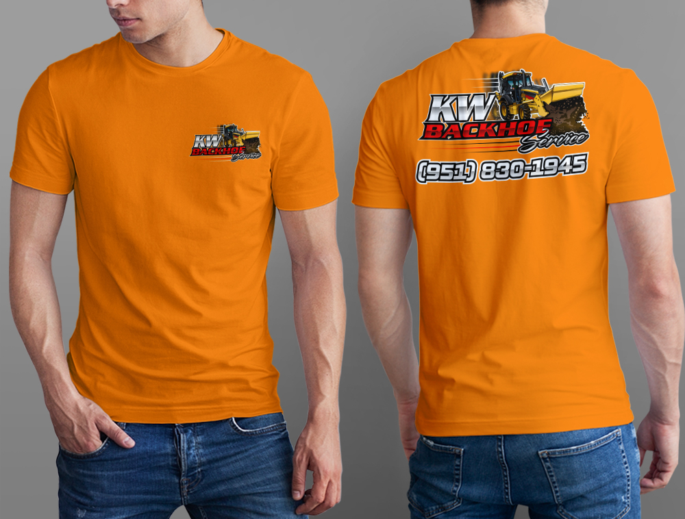 KW Backhoe Service logo design by Niqnish