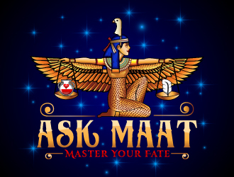 Ask Maat logo design by LucidSketch