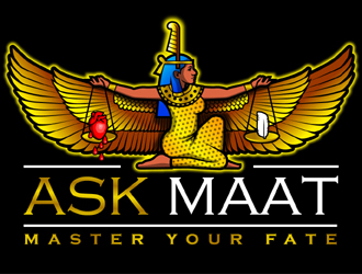 Ask Maat logo design by MAXR