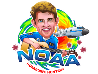 NOAA Hurricane Hunters logo design by Suvendu