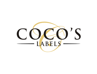 Coco’s Labels logo design by johana