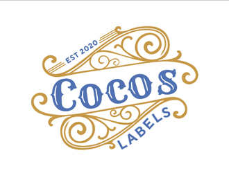 Coco’s Labels logo design by Roma