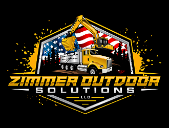 Zimmer outdoor solutions llc logo design by scriotx