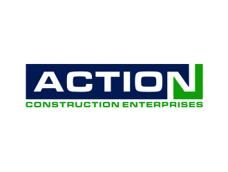 Action Construction Enterprises logo design by puthreeone