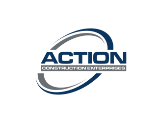 Action Construction Enterprises logo design by GassPoll