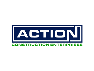 Action Construction Enterprises logo design by puthreeone