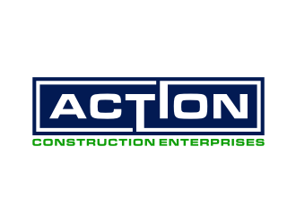 Action Construction Enterprises logo design by puthreeone