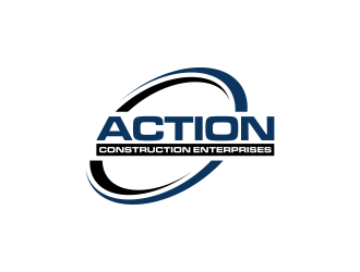 Action Construction Enterprises logo design by GassPoll