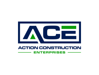 Action Construction Enterprises logo design by haidar