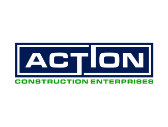 Action Construction Enterprises logo design by puthreeone