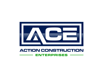 Action Construction Enterprises logo design by haidar