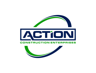 Action Construction Enterprises logo design by haidar