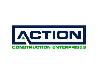 Action Construction Enterprises logo design by maserik