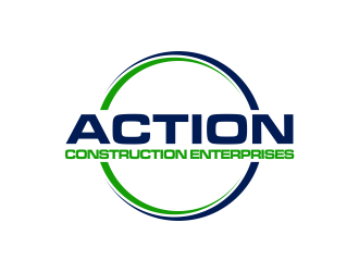 Action Construction Enterprises logo design by aflah