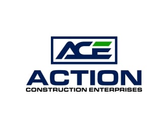 Action Construction Enterprises logo design by sarungan