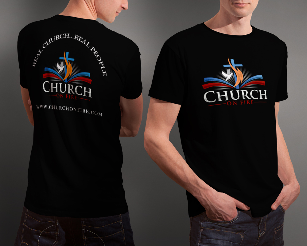 Church On Fire logo design by MastersDesigns