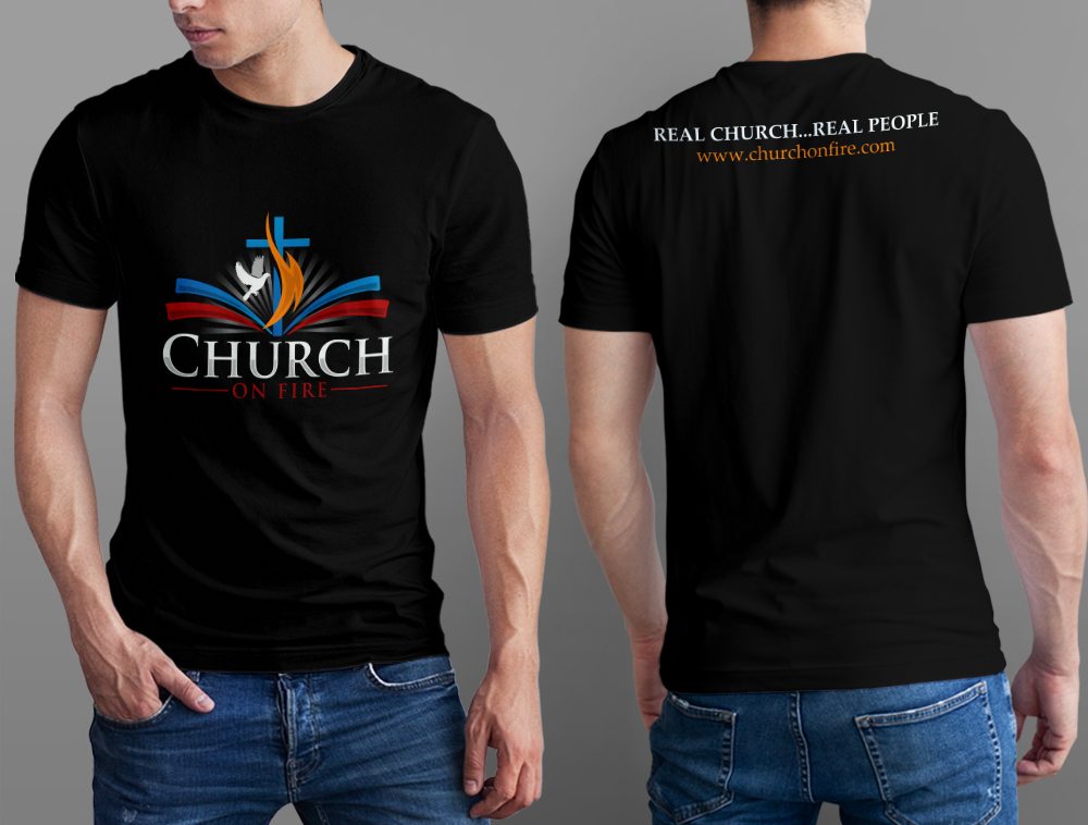 Church On Fire logo design by Niqnish