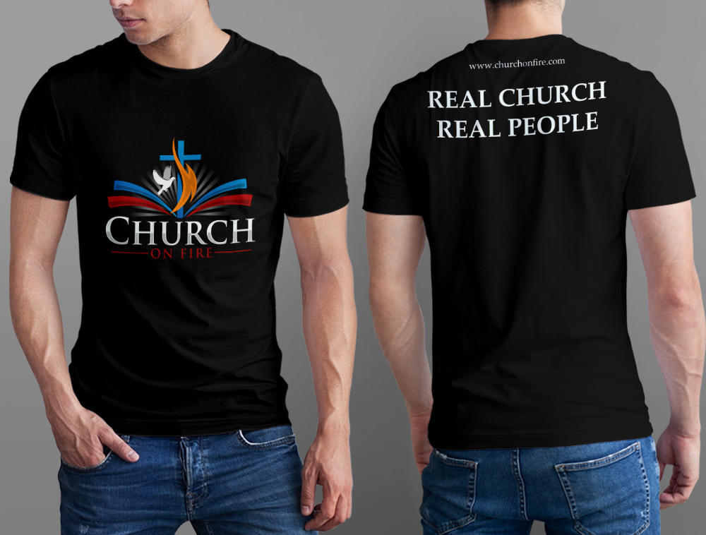 Church On Fire logo design by Niqnish