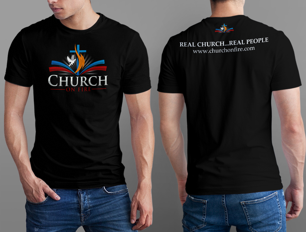 Church On Fire logo design by Niqnish