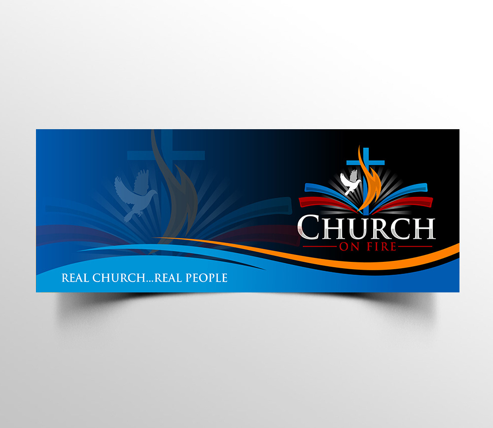 Church On Fire logo design by Boomstudioz