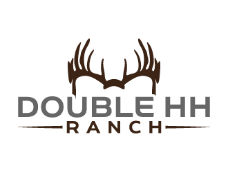 Double HH Ranch logo design - 48hourslogo.com