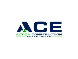 Action Construction Enterprises logo design by protein