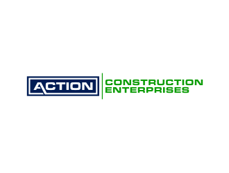 Action Construction Enterprises logo design by johana