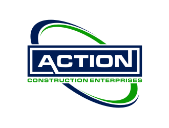 Action Construction Enterprises logo design by johana