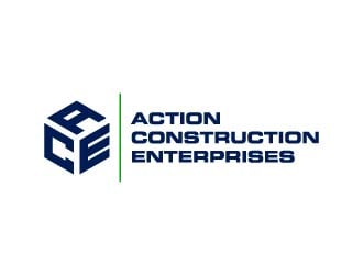 Action Construction Enterprises logo design by maserik