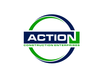 Action Construction Enterprises logo design by asyqh