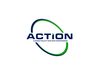 Action Construction Enterprises logo design by Msinur