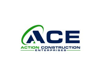 Action Construction Enterprises logo design by protein