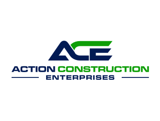 Action Construction Enterprises logo design by asyqh