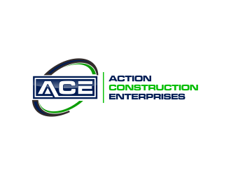 Action Construction Enterprises logo design by GassPoll