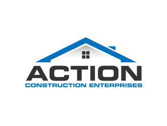 Action Construction Enterprises logo design by Inlogoz