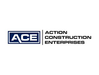 Action Construction Enterprises logo design by alby