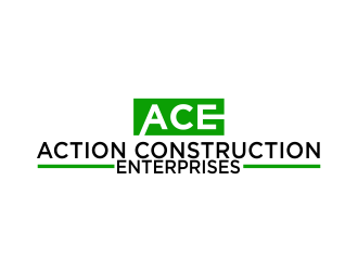 Action Construction Enterprises logo design by putriiwe