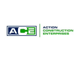 Action Construction Enterprises logo design by GassPoll