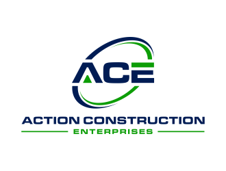 Action Construction Enterprises logo design by GassPoll